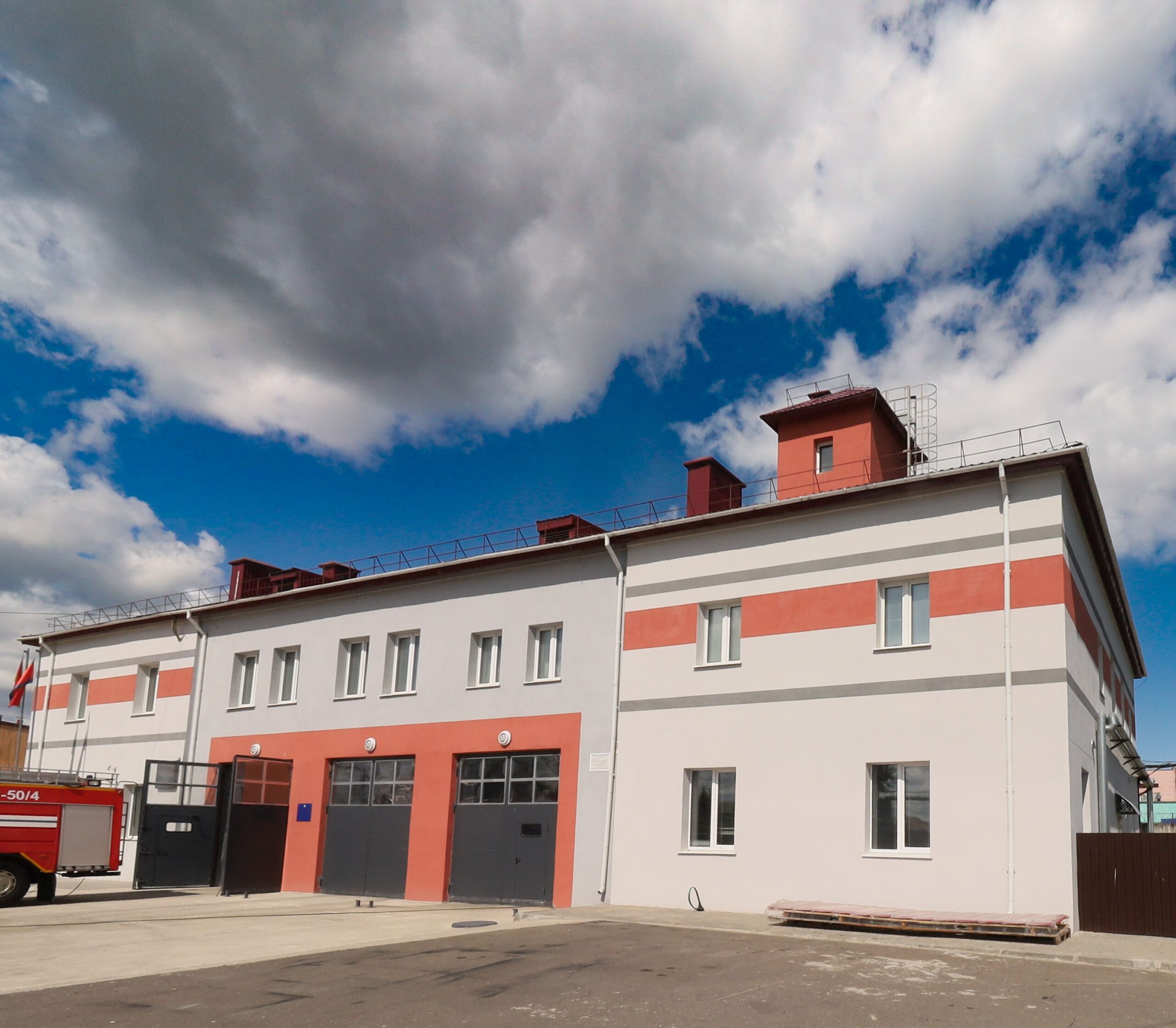 «Капитальный ремонт с модернизацией пожарной аварийно-спасательной части №4 на объектах 1-ого рудоуправления (ПАСЧ), расположенной по адресу: Минская область, Солигорский район, Чижевичский с/с, 13Б»