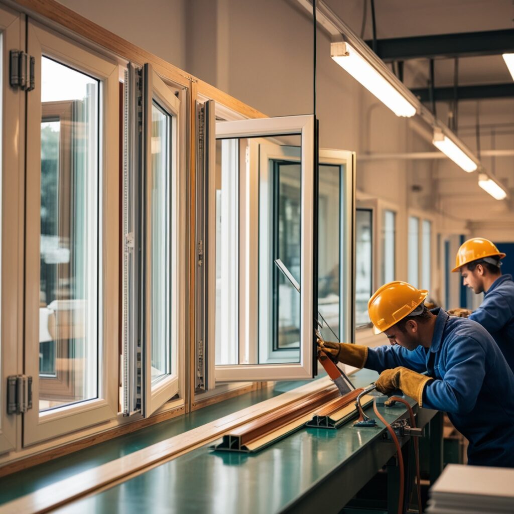 Производство окон, дверей и витражей из ПВХ